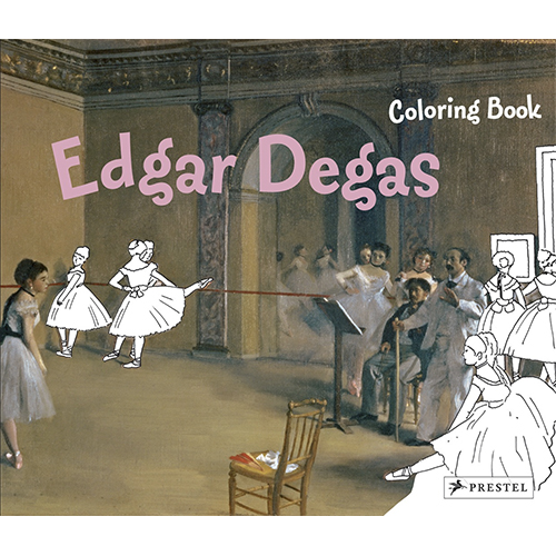 Edgar Degas Coloring Book - The Learning Basket