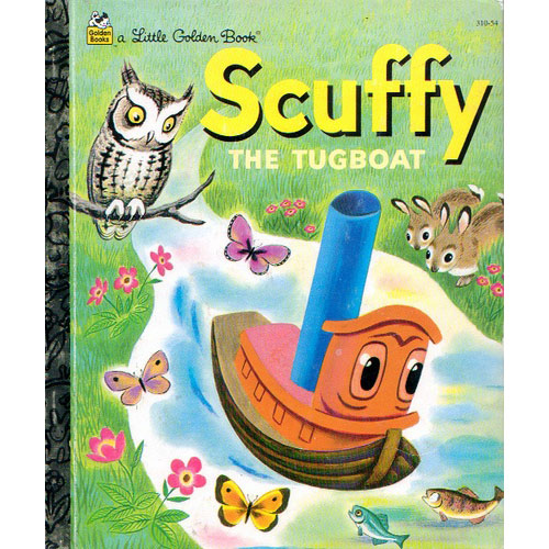 Scuffy the Tugboat (A Little Golden Book) - The Learning Basket